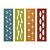 Sizzix Thinlits Die Set - 4PK Retro Repeat Tim Holtz