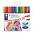 Staedtler marsgraphic duo penseelmarker set 18 st  3001TB18