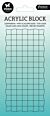 Studio Light blok voor clearstempel 150x70mm - 8mm  150x70x8mm     