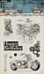 Studio Light Clear Stamp Gears & Bikes Gearhead's Workshop nr.673 SL-GW-STAMP673 97,6x142mm
