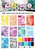 Studio Light Designer Paper Pad Mono postage fun Sign. Coll. nr.131 ABM-SI-DPP131 210x294x10mm