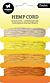 Studio Light Hemp Cord Shades of Yellow nr.12 85x141x10mm