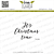 Lesia Zgharda Design photopolymer Stamp It's Christmas time