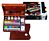 Van Gogh Olieverf kist Superior met 32 kleuren in tubes van 20 ml + 2 kleuren in tubes van 60 ml + accessoires