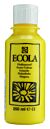 Ecola Plakkaatverf Fles 250 ml Geel 200