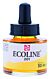 Ecoline Vloeibare Waterverf Fles 30 ml Lichtgeel 201