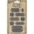 Idea-Ology Metal Factory Tags 9/Pkg 