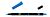 Tombow ABT dubbele brushpen navy blue