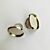 Vingerring 25 mm zetting (voor epoxy) 2st (platinum)