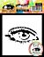Visible Image Eye Contact Mini 4x4 Inch Stencil (VIS-EM4-03)